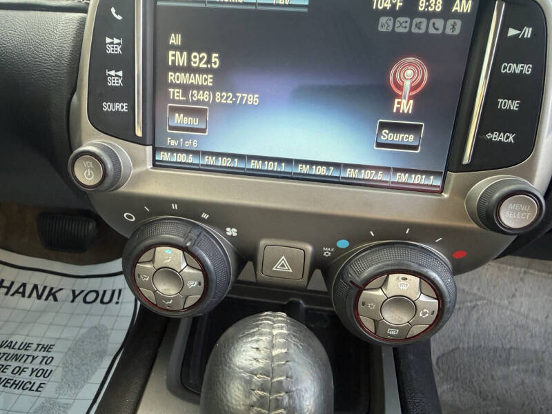 2013 Chevrolet Camaro LT