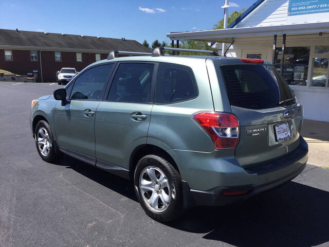 2014 Subaru Forester for sale at Smiley Vehicle Group in Lebanon, OH