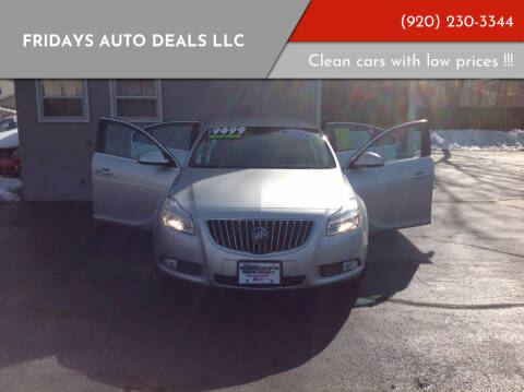 2011 Buick Regal for sale at Fridays Auto Deals LLC in Oshkosh WI
