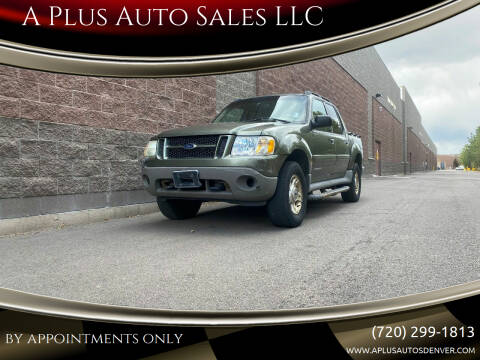 2002 Ford Explorer Sport Trac for sale at A Plus Auto Sales LLC in Denver CO