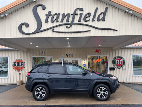 2017 Jeep Cherokee for sale at Stanfield Auto Sales in Greenfield IN