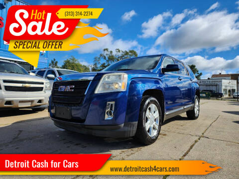2010 GMC Terrain for sale at Detroit Cash for Cars in Warren MI