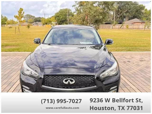 2015 INFINITI Q50 for sale at CAREFULL AUTO CARE in Houston, TX