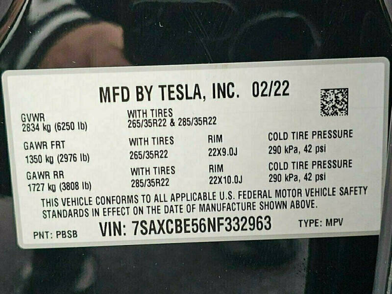 2022 Tesla Model X