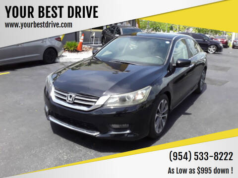 2015 Honda Accord for sale at YOUR BEST DRIVE in Oakland Park FL