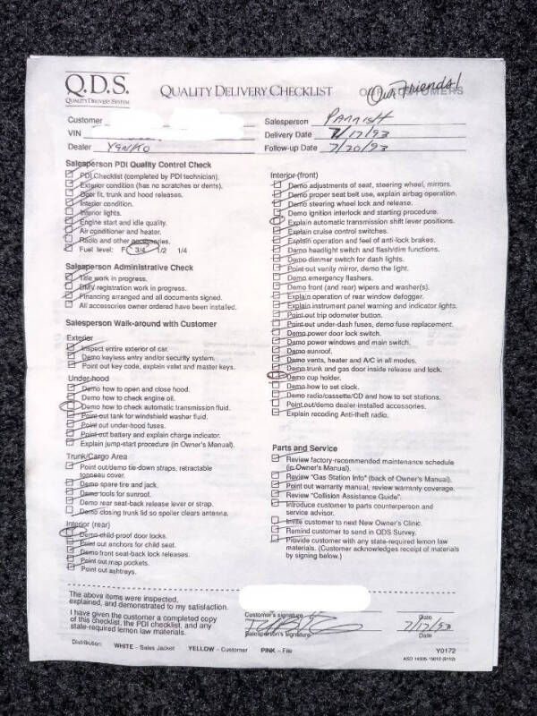 1993 Honda Prelude Si