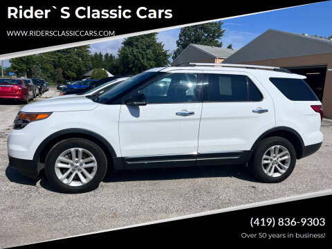 2014 Ford Explorer for sale at Rider`s Classic Cars in Millbury OH