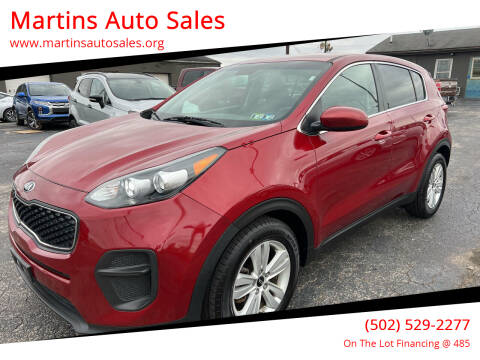 2019 Kia Sportage for sale at Martins Auto Sales in Shelbyville KY