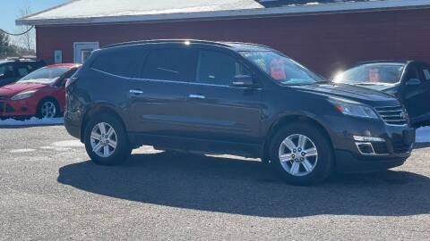 2013 Chevrolet Traverse for sale at G and G AUTO SALES in Merrill WI