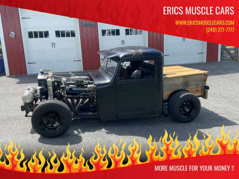1956 Willys Rat Rod for sale at Erics Muscle Cars in Clarksburg MD
