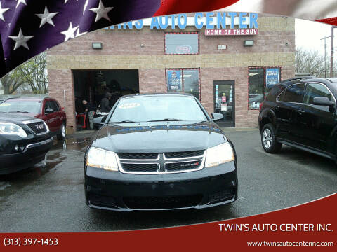 2013 Dodge Avenger for sale at Twin's Auto Center Inc. in Detroit MI