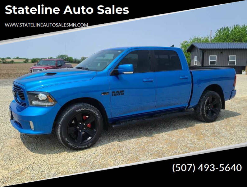 2018 RAM 1500 for sale at Stateline Auto Sales in Mabel MN