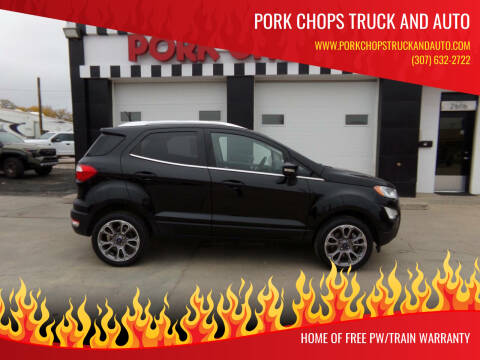 2019 Ford EcoSport for sale at Pork Chops Truck and Auto in Cheyenne WY