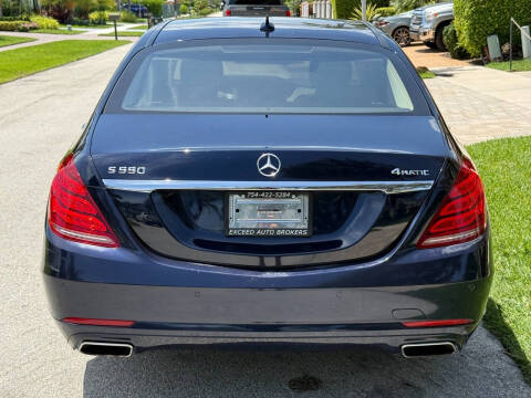 2015 Mercedes-Benz S-Class S 550 4MATIC