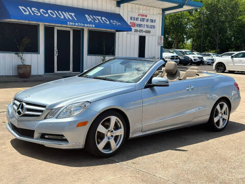 2013 Mercedes-Benz E-Class for sale at Discount Auto Company in Houston TX