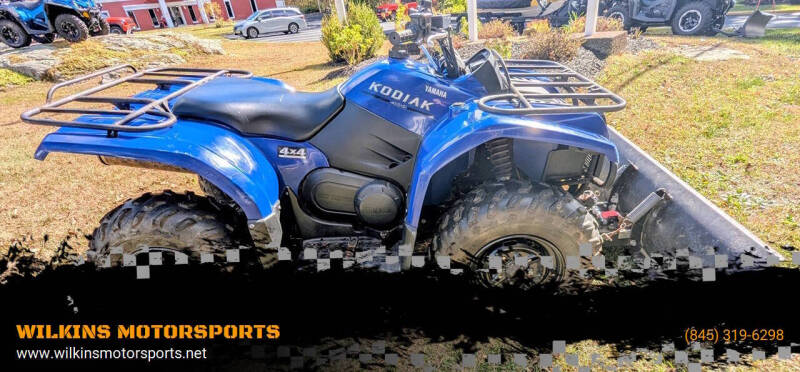 2004 Yamaha Kodiak 400 4X4 Plow