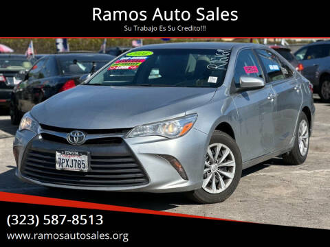 2016 Toyota Camry for sale at Ramos Auto Sales in Los Angeles CA