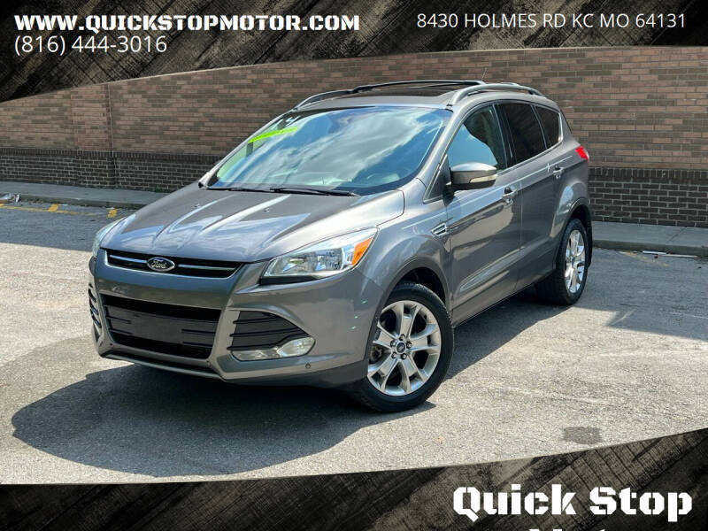 2013 Ford Escape for sale at Quick Stop Motors in Kansas City MO
