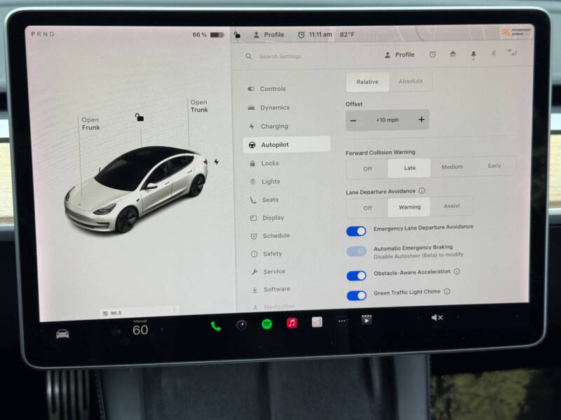 2021 Tesla Model 3 Standard Range Plus