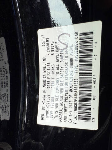 2017 Honda Accord Sport