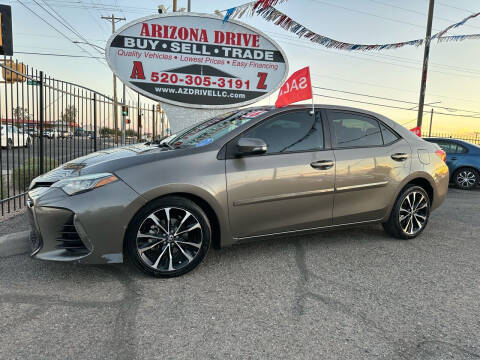 2017 Toyota Corolla for sale at Arizona Drive LLC in Tucson AZ