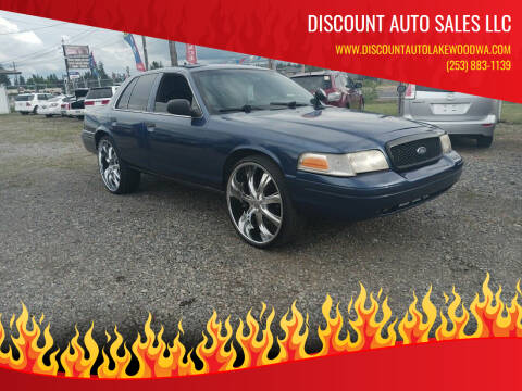 2000 Ford Crown Victoria for sale at DISCOUNT AUTO SALES LLC in Spanaway WA