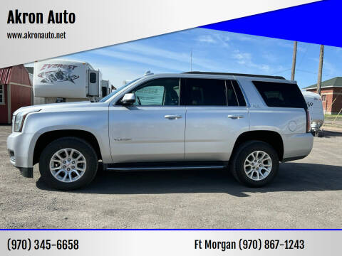 2018 GMC Yukon for sale at Akron Auto in Akron CO