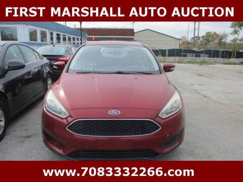 2015 Ford Focus for sale at First Marshall Auto Auction in Harvey IL