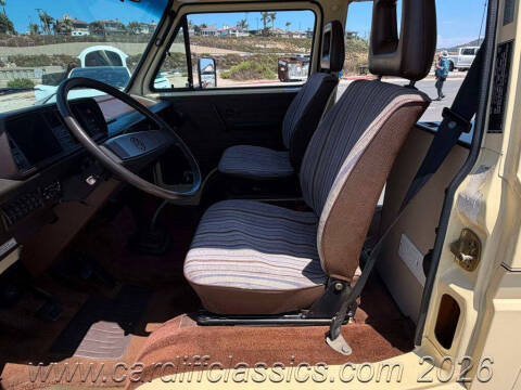 1984 Volkswagen Vanagon Camper