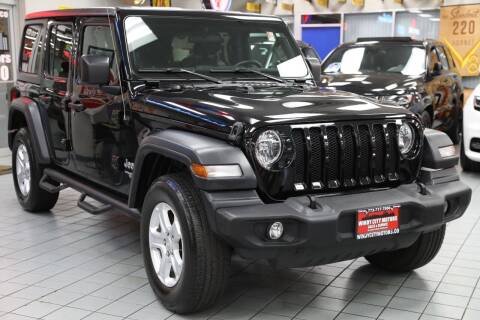 2018 Jeep Wrangler Unlimited for sale at Windy City Motors in Chicago IL