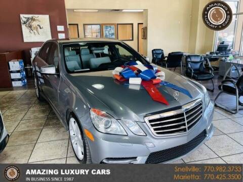 2013 Mercedes-Benz E-Class for sale at Amazing Luxury Cars in Snellville GA