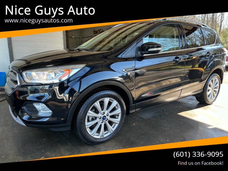 2017 Ford Escape for sale at Nice Guys Auto in Hattiesburg MS