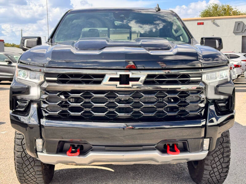 Used 2023 Chevrolet Silverado 1500 ZR2 with VIN 3GCUDHEL4PG228063 for sale in Garland, TX