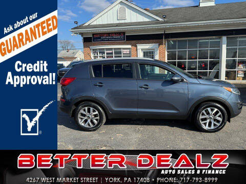2015 Kia Sportage for sale at Better Dealz Auto Sales & Finance in York PA