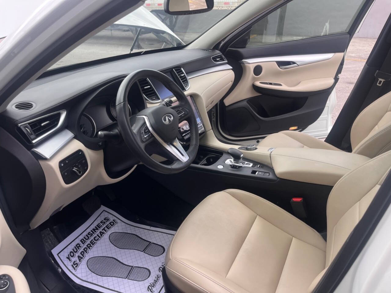 2021 INFINITI QX50 for sale at M & J UNITED AUTO SALES in LAUDERDALE LAKES, FL