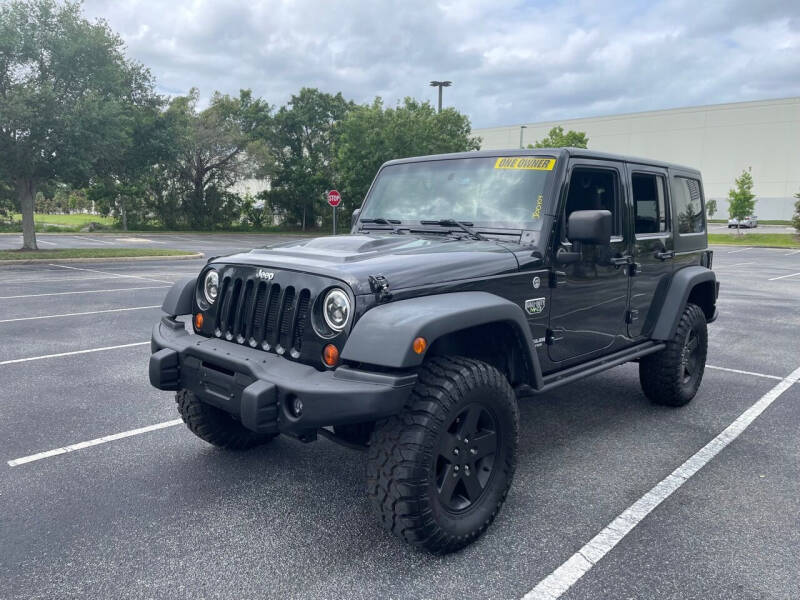 2012 Jeep Wrangler Unlimited for sale at IG AUTO in Longwood FL
