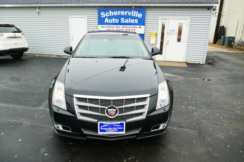 2010 Cadillac CTS for sale at SCHERERVILLE AUTO SALES in Schererville IN