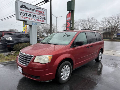 2008 Chrysler Town and Country for sale at AutoPro Virginia LLC in Virginia Beach VA