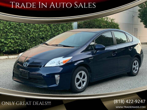 2013 Toyota Prius for sale at Trade In Auto Sales in Van Nuys CA