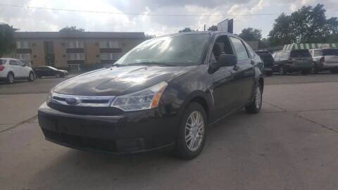 2008 Ford Focus for sale at Prunto Motor Inc. in Dearborn MI