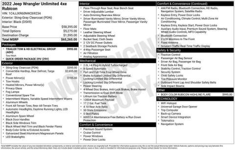 2022 Jeep Wrangler Unlimited Rubicon 4xe