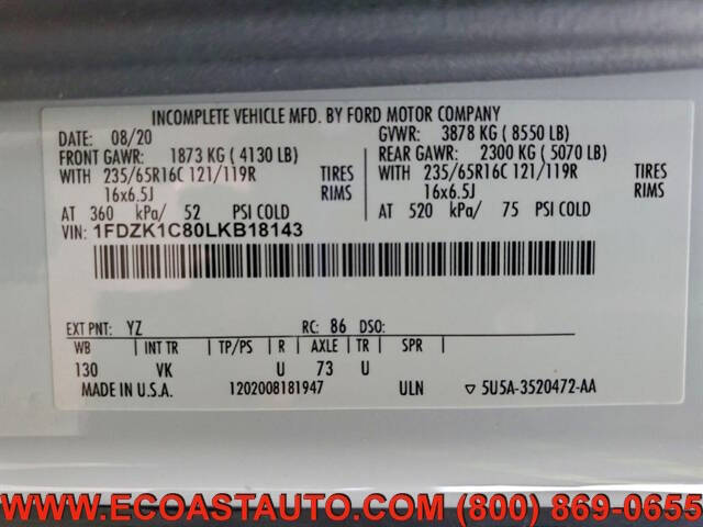 2020 Ford Transit