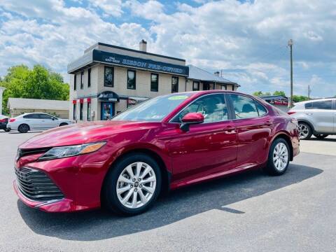 2018 Toyota Camry for sale at Sisson Pre-Owned in Uniontown PA