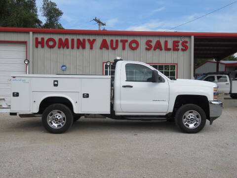2015 Chevrolet Silverado 2500HD for sale at HOMINY AUTO SALES in Hominy OK