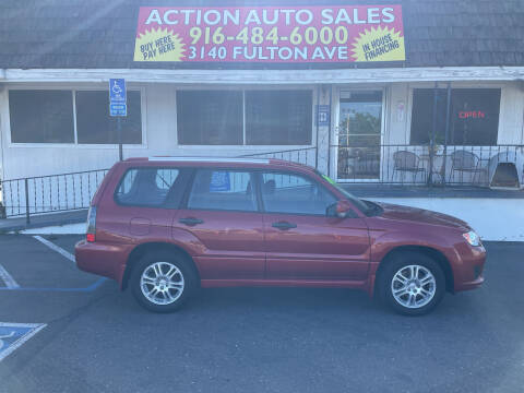 2008 Subaru Forester for sale at Action Auto Sales in Sacramento CA