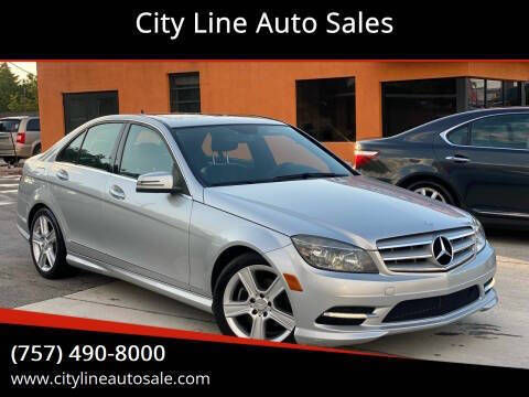 2011 Mercedes-Benz C-Class for sale at City Line Auto Sales in Norfolk VA