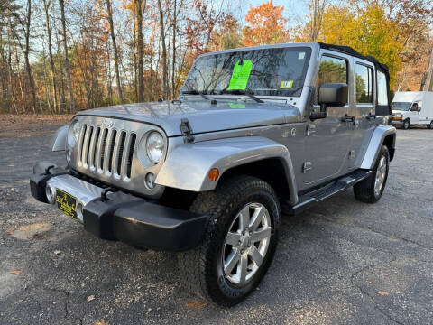 2016 Jeep Wrangler Unlimited for sale at Bladecki Auto LLC in Belmont NH