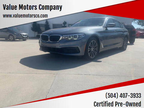 2019 BMW 5 Series for sale at Value Motors Company in Marrero LA