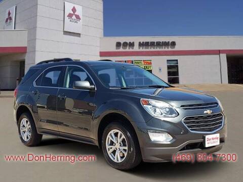 2017 Chevrolet Equinox for sale at DON HERRING MITSUBISHI in Irving TX