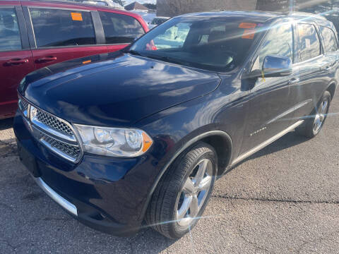 2012 Dodge Durango for sale at Strait-A-Way Auto Sales LLC in Gaylord MI